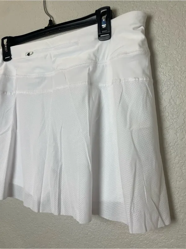 Bnwt! Spyder Women's White Performance Skort Size L - Image 9