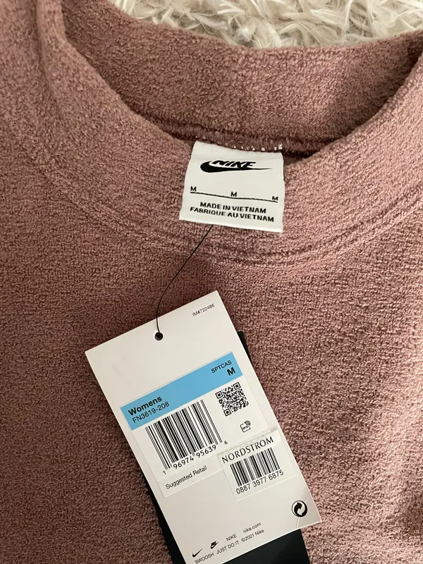 Nike Cropped Sweatshirt - Image 3