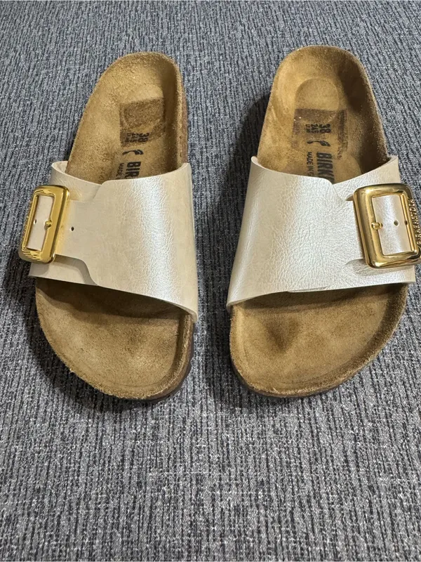 Birkenstock Catalina Luxe Slide Sandal - Image 6