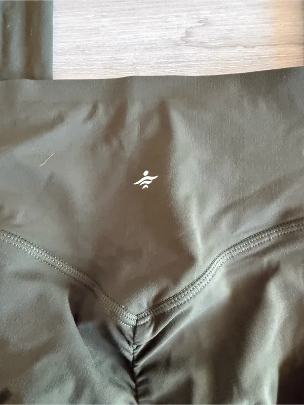 Halara UltraSculpt™ High Waisted Scrunch Butt Lifting Leggings Green Large NWT - Image 10