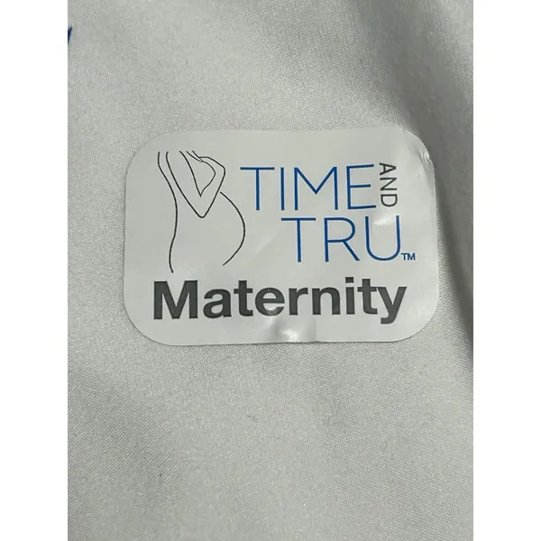 NWT Time and Tru Mama Bear Patriotic Maternity T-Shirt White Medium 4th of July - Image 9