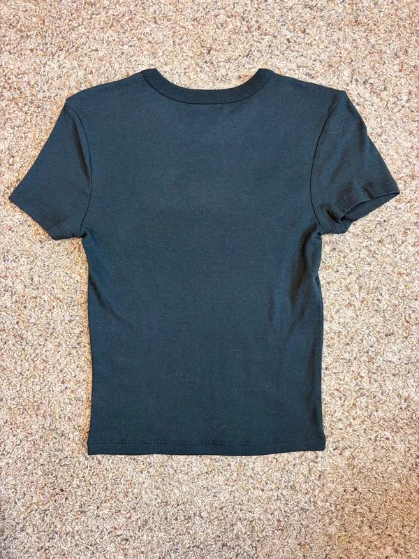 Netflix Embroidered Stranger Things Cropped Tee - Image 2