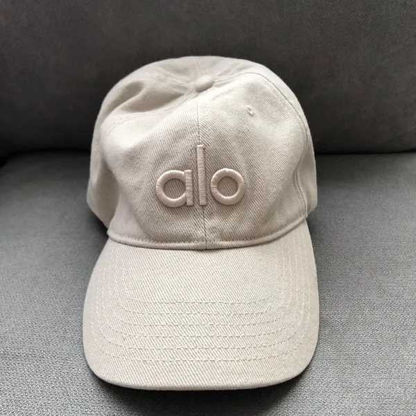 Alo Yoga Washed Off-Duty Cap Sand Dollar - Image 3
