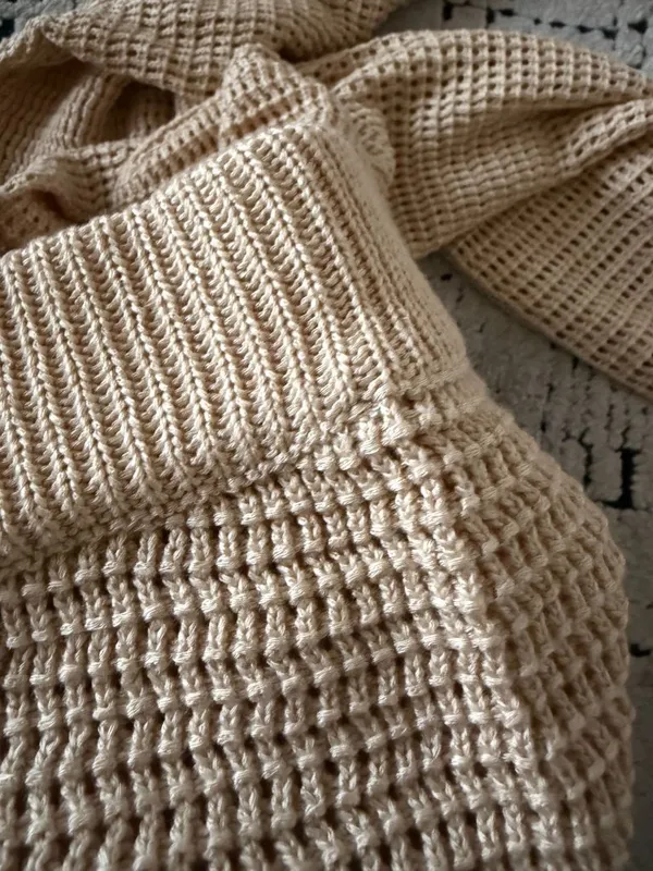 ELAN Tan Beige Knit Coverup Swim Pants Sz M NEW NWT - Image 4