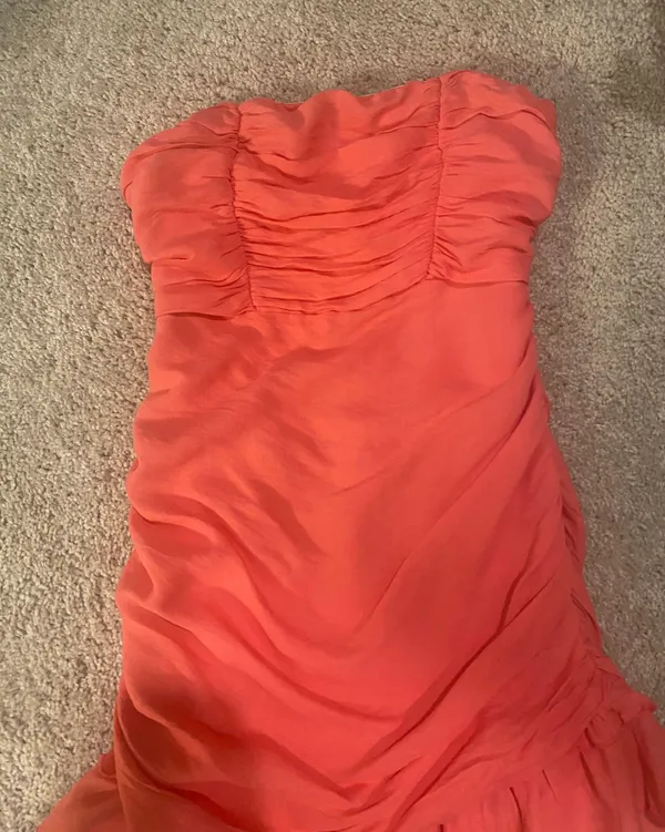 Hello Molly strapless pink dress - Image 2
