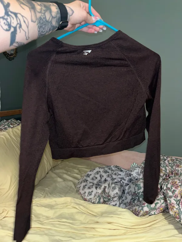 Gymshark Vital Seamless Long Sleeve Top - Image 3