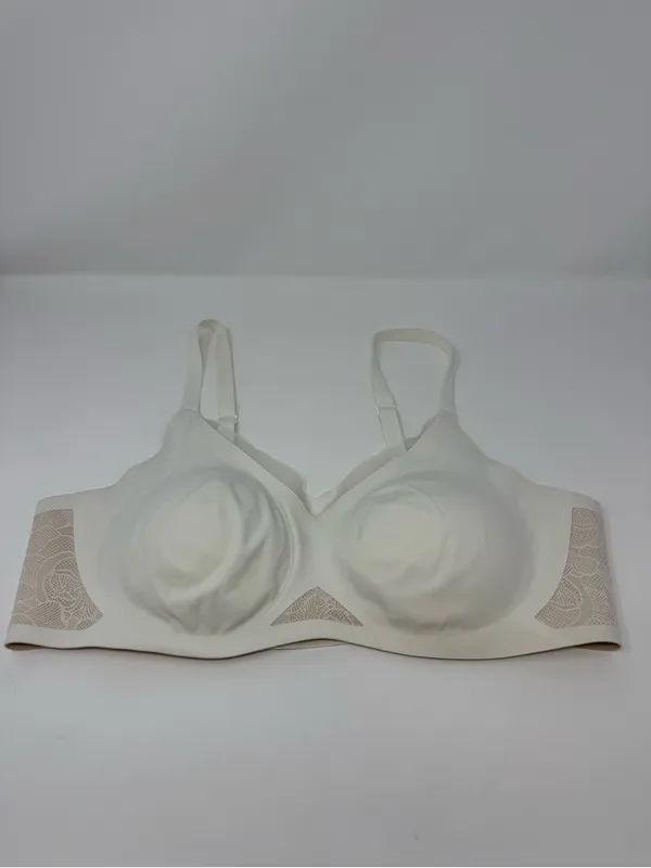 Honeylove White Lace Astral Crossover Lace Bra Original XL - Image 4