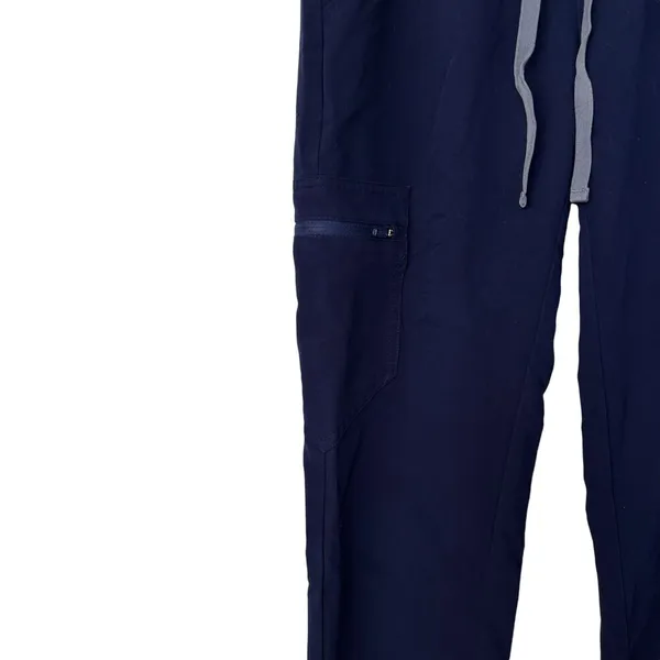 Figs Navy Blue Zamora Jogger Scrub Pants Sz XS - Image 4