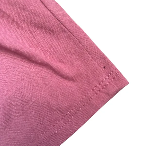 Disney Parks Authentic Original Pink And White 3/4 Length Sleeve Shirt.‎ Size S - Image 4