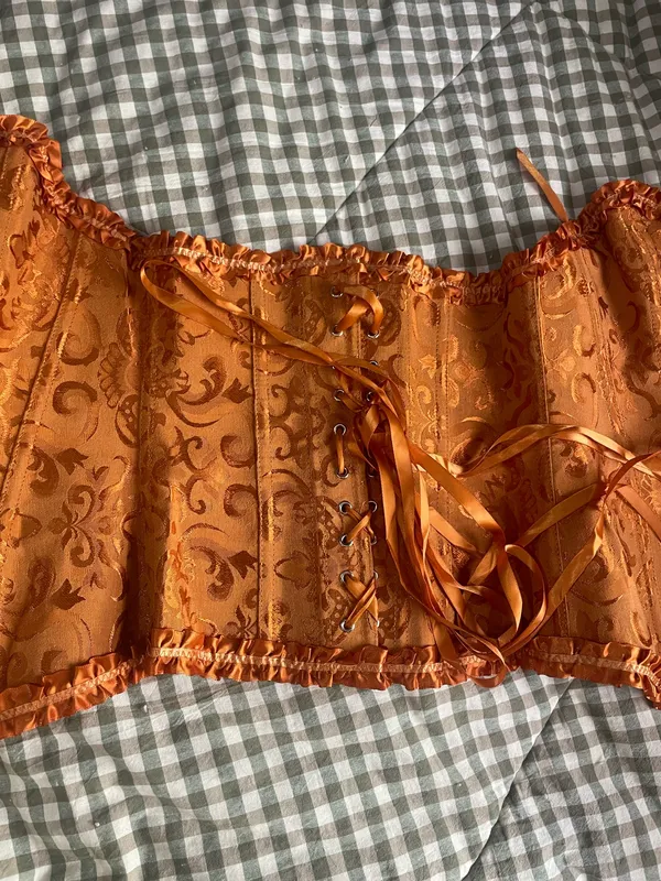 Orange corset Size XS - Image 2