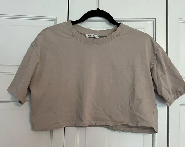 Zara Cropped Tee - Image 2
