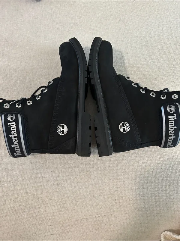 Timberland Stone Street 6-Inch Waterproof Boots, Black, Size 9.5, NWOT, display - Image 9
