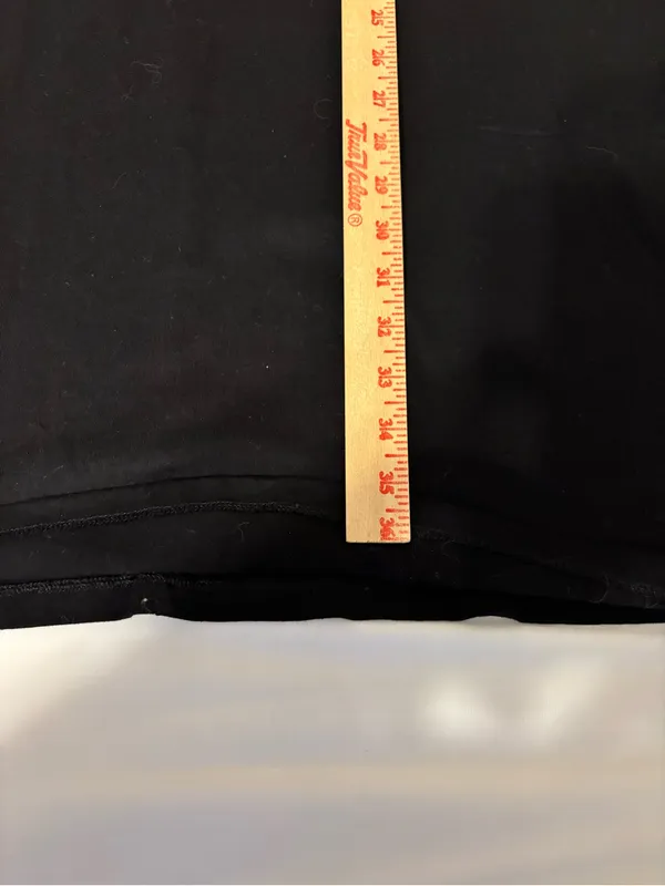 Old Navy Tall Large Black Sleeveless Tank Shift Dress 100% Cotton - Image 5