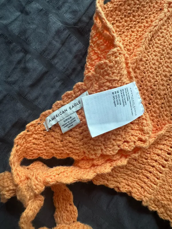 American Eagle Crochet Top - Image 3