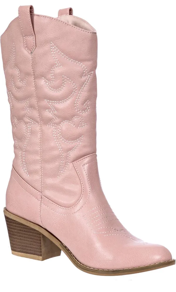 Charles Albert Pink cowboy boots - Image 6