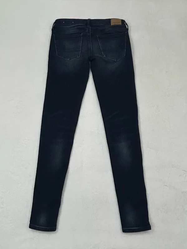 American Eagle Super Stretch X Low-Rise Dark Blue Jegging Jeans Women’s 27x30 - Image 11