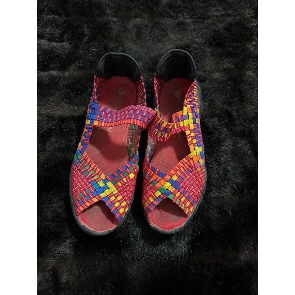 Bernie Mev Comfi Mary Jane flats 35 shoes woven - Image 2
