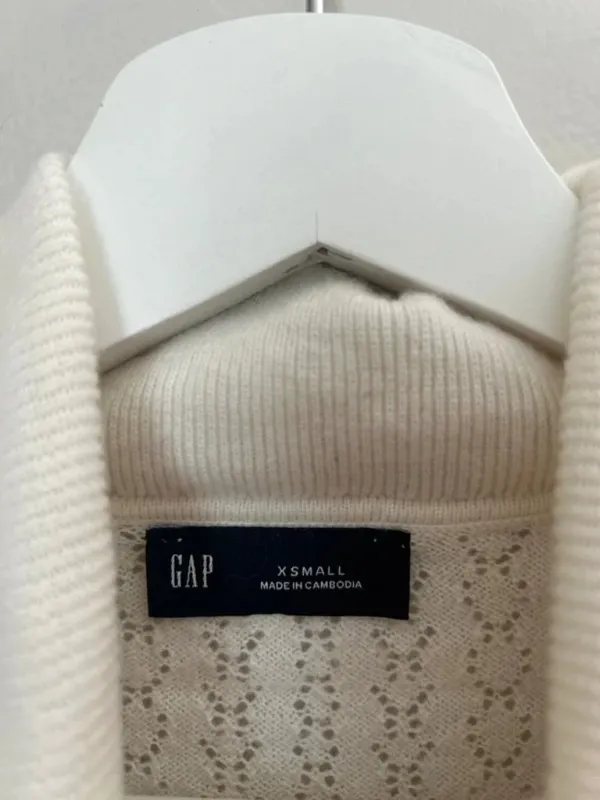 Gap Sweater Brooklyn Point Ivory Frost Turtleneck - Image 6