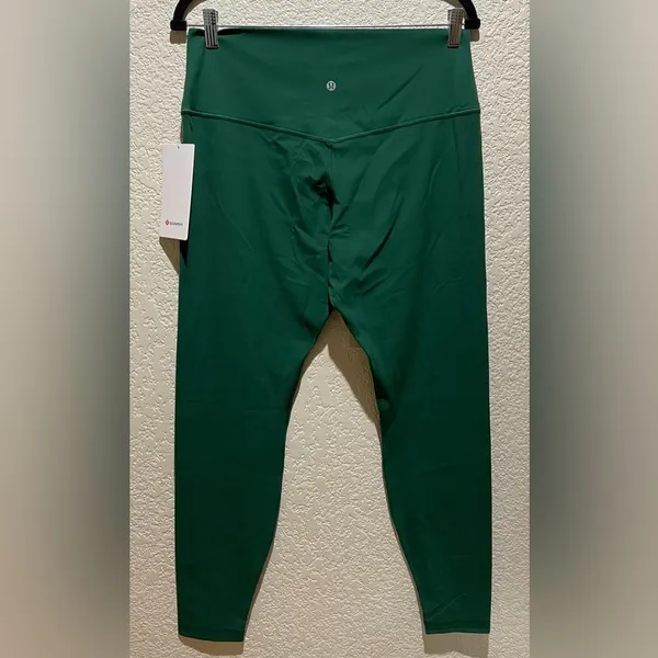 Lululemon NWT Align High Rise 28” Pants Leggings Everglade Green Size 14 - Image 7