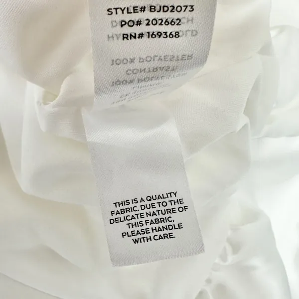 Lulus Superb Aura White Ruffled Drop Waist Mini Dress Bubble Hem Party XS NWT - Image 7