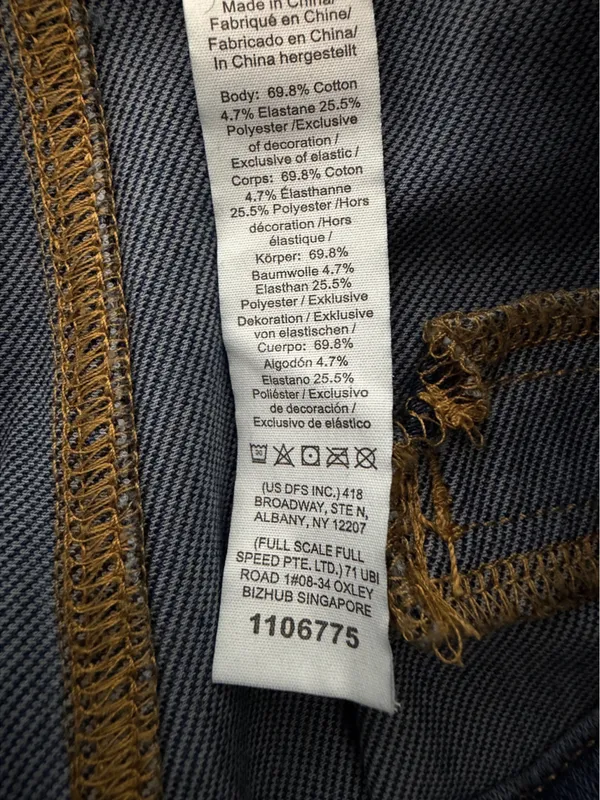 NEW Halara Flex High Waisted Pockets Washed Casual Wide Leg Jeans Size M - Image 13