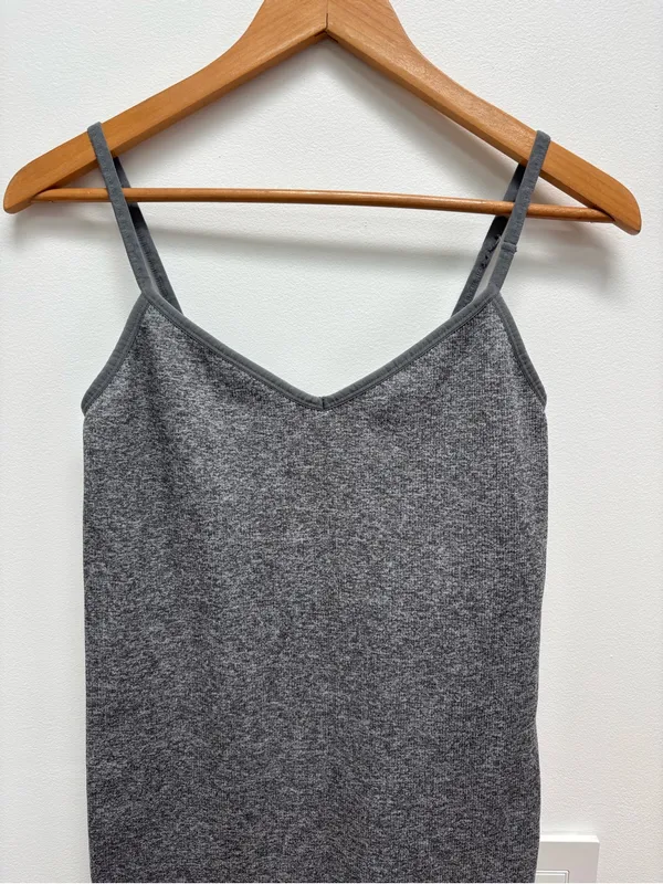 HATCH The Body Rib Unitard in heather grey one piece M - Image 5