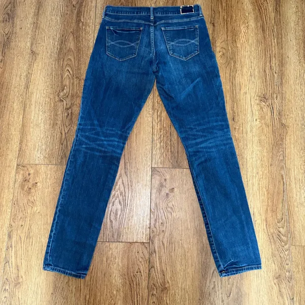 Abercrombie and Fitch‎ Jeans 6R Long 28x31 Brett Women's Perfect Stretch Denim - Image 2