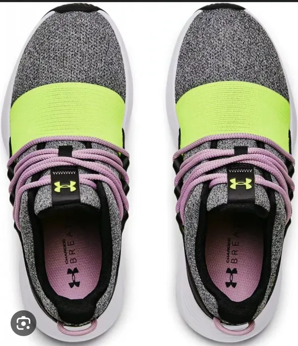 Under Armour Charged Breathe Lace “Black Violet Green” - Image 7