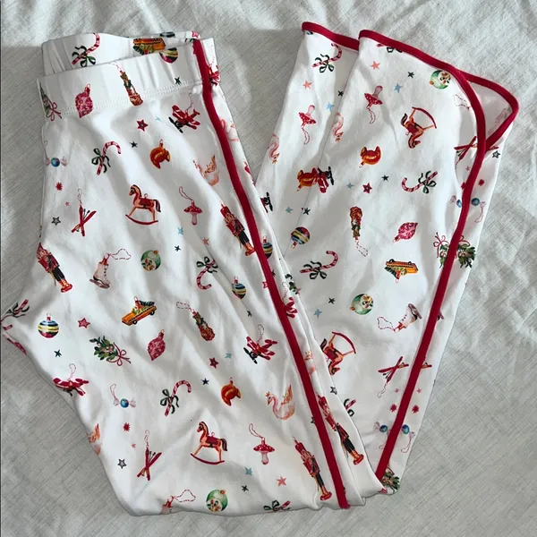 LAKE Holiday Pajama Set Size XXS Pants Top - Image 9