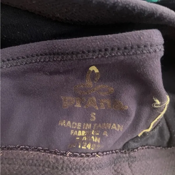 Prana Teal and Navy Sports Bra - Image 2