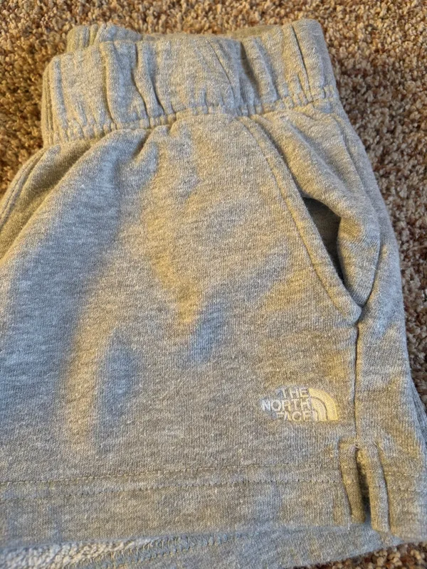 Women’s The North Face Grey Sweat Shorts XS - Image 3