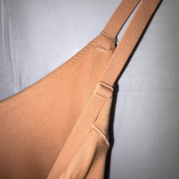 Offline by Aerie Pleated Active Tennis Dress Small Tan Brown Preppy Workout NWT - Image 5