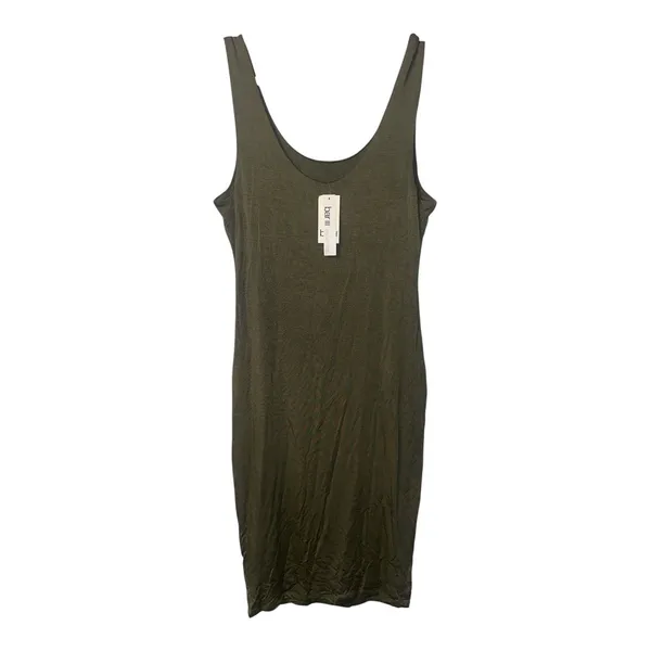Bar III Bodycon Green Midi Dress,‎ Large - Image 3