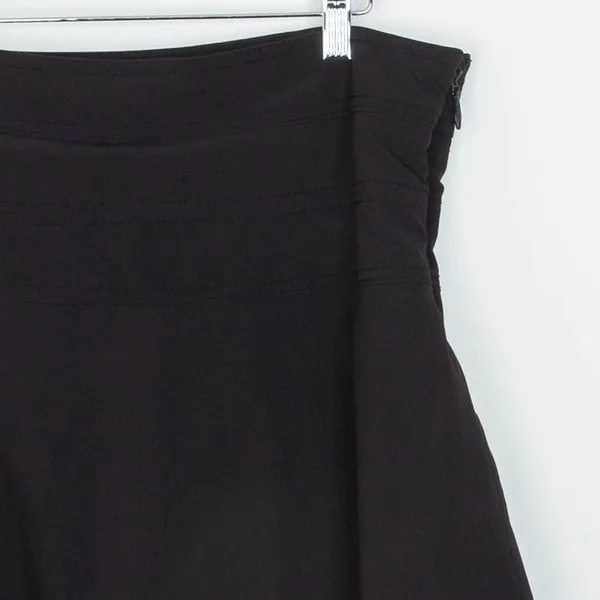 Athleta Womens‎ Athletic Skort Size 12 Black Tennis Golf Pickleball Athleisure - Image 2