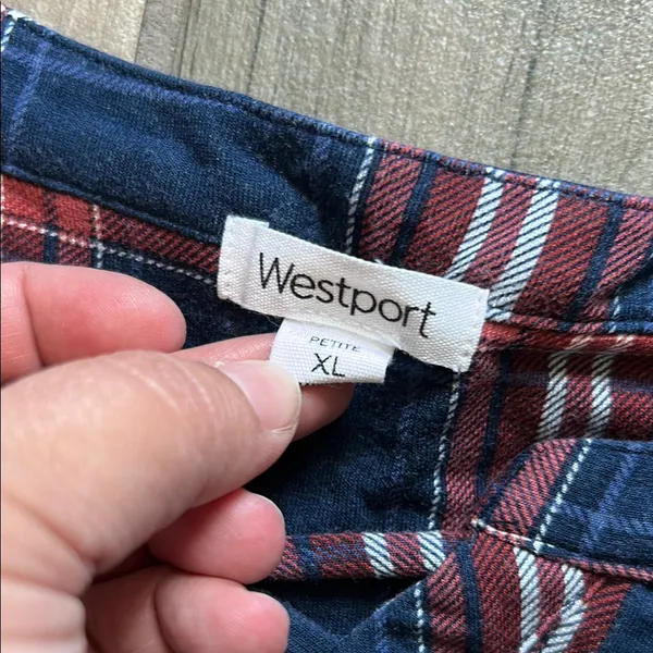 Westport Red and Blue Plaid Shirt - Image 2