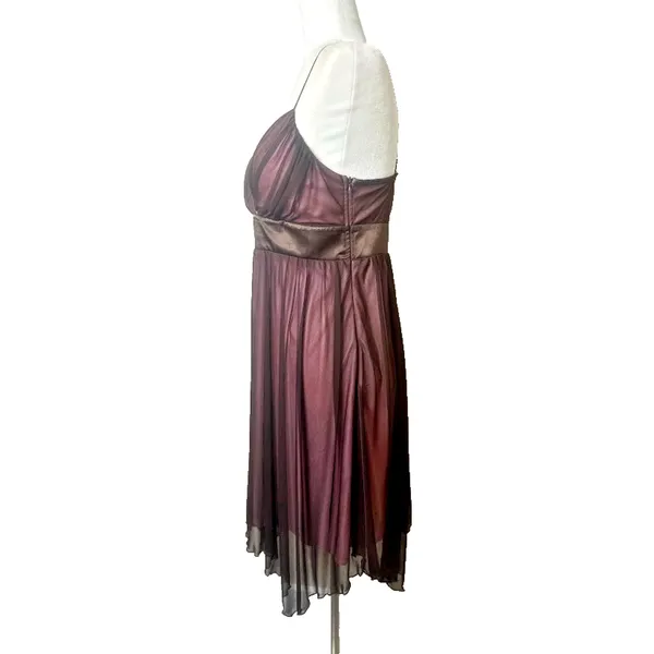 Y2k Mesh Babydoll Hot Kiss Dress Dark‎ Coquette Fairy Whimsigoth Romantic L Hoco - Image 3