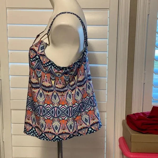 Derek Heart Multicolor Aztec Print Camisole - Image 4