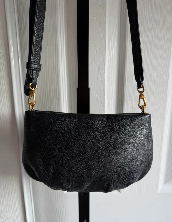 Marc by Marc Jacobs Black Leather Crossbody Bag - Image 4