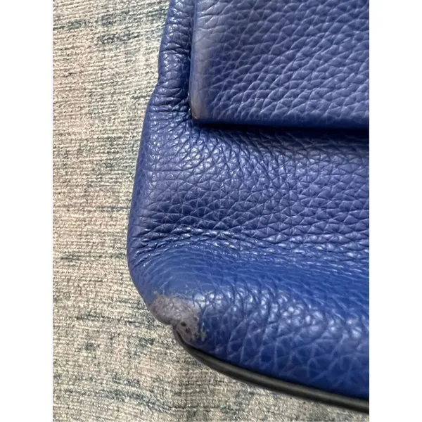 Vince Camuto Admiral Blue 100% Genuine Leather Crossbody Bag - Image 12