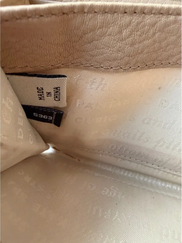 Kate Spade Beige Leather Zip-Around Wallet - Image 5
