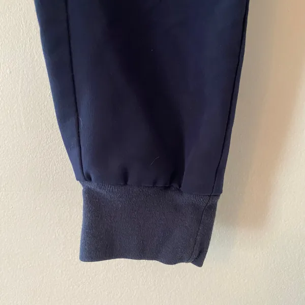 FIGS Navy Blue Zamora Jogger Scrub Pants Uniform Regular Rise Women size Medium - Image 4