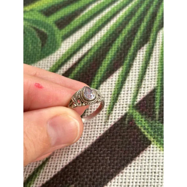 Ring band 925 sterling silver size 4 lot d97 - Image 4