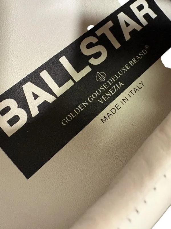 NEW Golden Goose Ball Star Leather Glitter Sneakers Size 36 US 6 - Image 10
