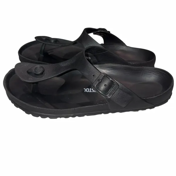 Birkenstock Gizeh Black EVA Thong Sandals Shoes 40 9 - Image 3