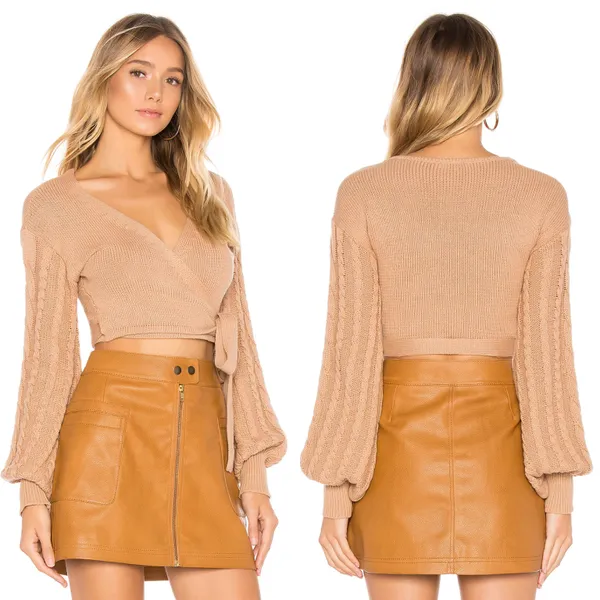 Tularosa Sari Wrap Sweater - Image 2