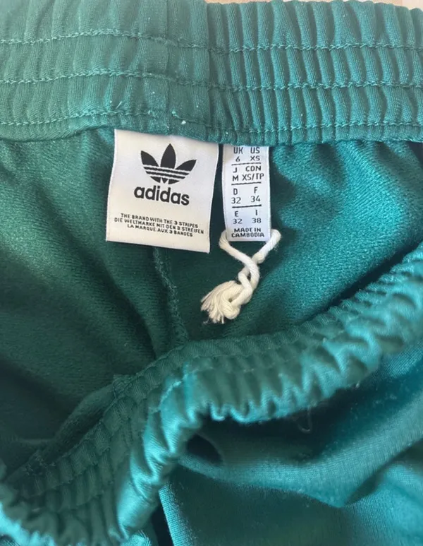 Green Adidas Track Pants - Image 4