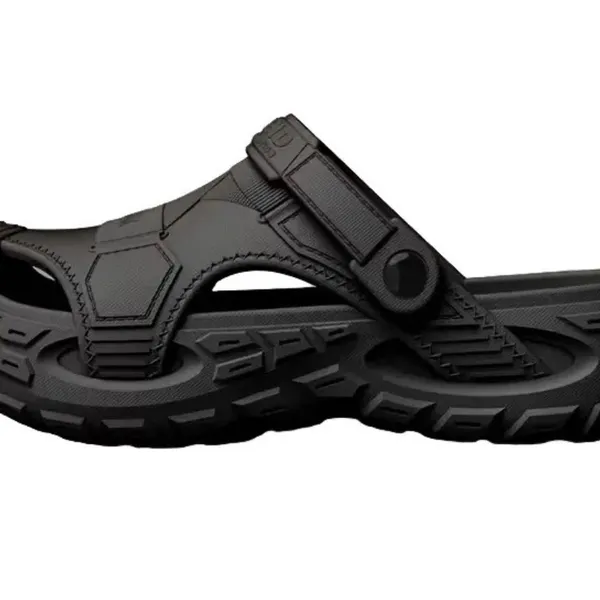 Women's All-Weather Comfort Clog Sandals - Black - Image 2