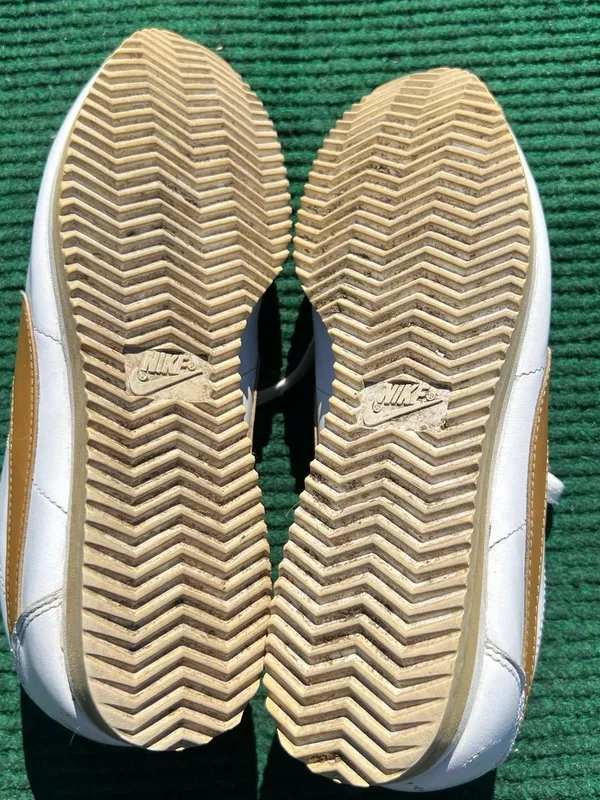 Nike Wmns Classic Cortez 'White Metallic Gold' Women’s Size 8 - Image 6