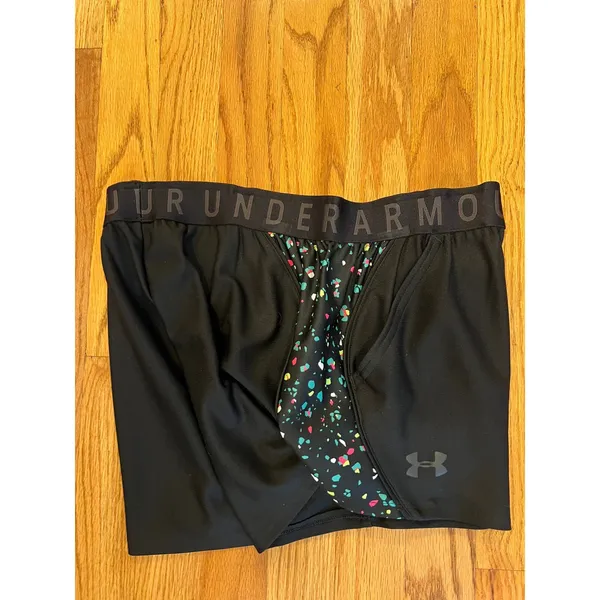 under armour‎ small confetti paint splatter shorts Sample NWT - Image 4