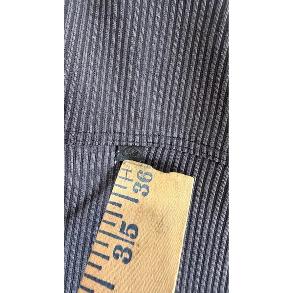 Lululemon Ribbed Softstreme Long Sleeve Crewneck Pullover Black Size 10 LW3GLAS - Image 7